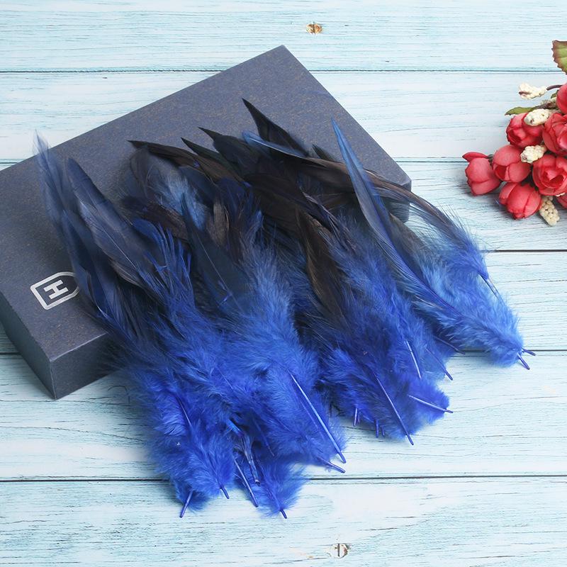 Yellow Chicken Feather for DIY Crafts, Jewelry & Pet Supplies