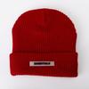 Essentials Knitted Hat Alphabet Wool Hat Knitted Hat Big Head Circumference Beanie Hexagonal Melon Vest Hat