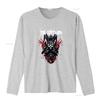 Unisexs Job For A Cowboy Skull Print Black T Shirt X Small Gothic Rock Style Vintage Washed Stylish Streetwear Breathable