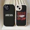 Maneskin Damiano David Phone Case Hard Leather For IPhone 16 15 14 13 12 Mini 11 14 Pro Max Xs X Xr 7 8 Plus Fundas