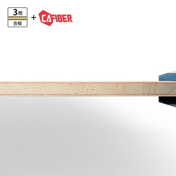 Table Tennis Racket with Table Tennis Sticker Butterfly Timo Boll CAF - (ST)