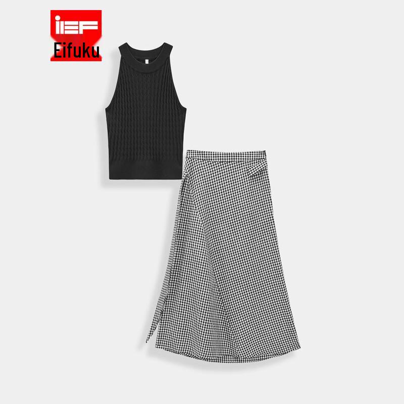 IEF Women s French Style Two-Piece Skirt Set L