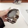 For Samsung Galaxy Watch 8 40mm 44mm Band Pulseira Transparent Silicone Bracelet Correa Galaxy Watch 8 Classic 46mm Case+Strap