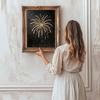 Crystal Pearl Painting 5D DIY Frame Decoration Painting Fireworks Home Wall Decoration Transparent Pearl Gemstone Painting Picture Art Crafts