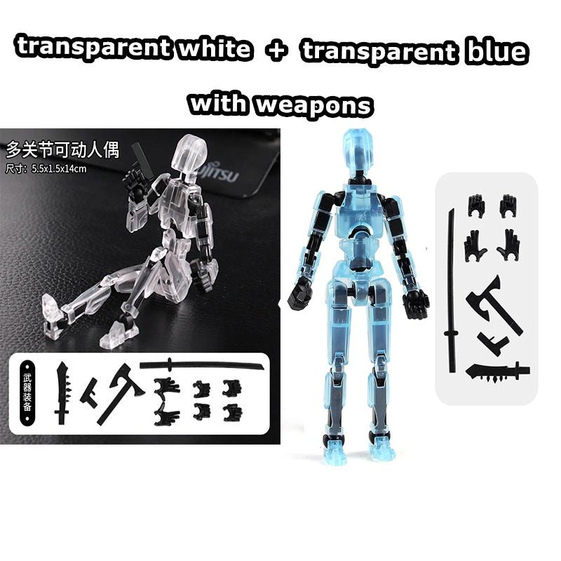 2/3/9PCS-Lucky Puppets 13 Doll,Multiple Styling Combinations Robot Model,Cheap Holiday Gift,Cool Robot Doll Desktop Decoration