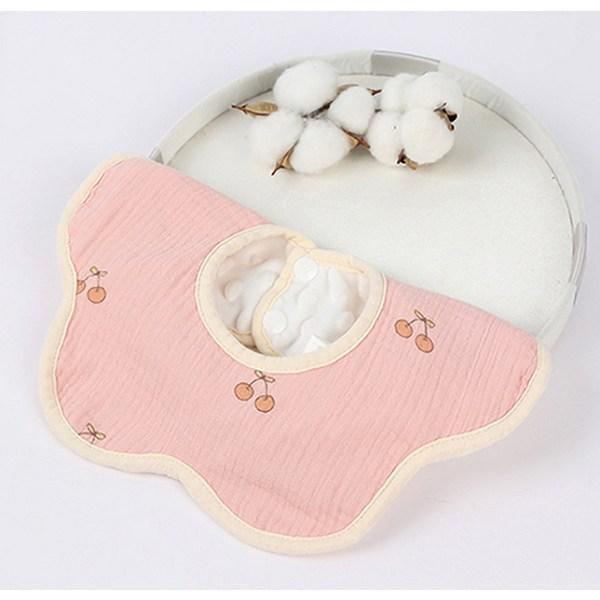 Hararoi baby microfiber scarf bib 2-piece set, korean baby products