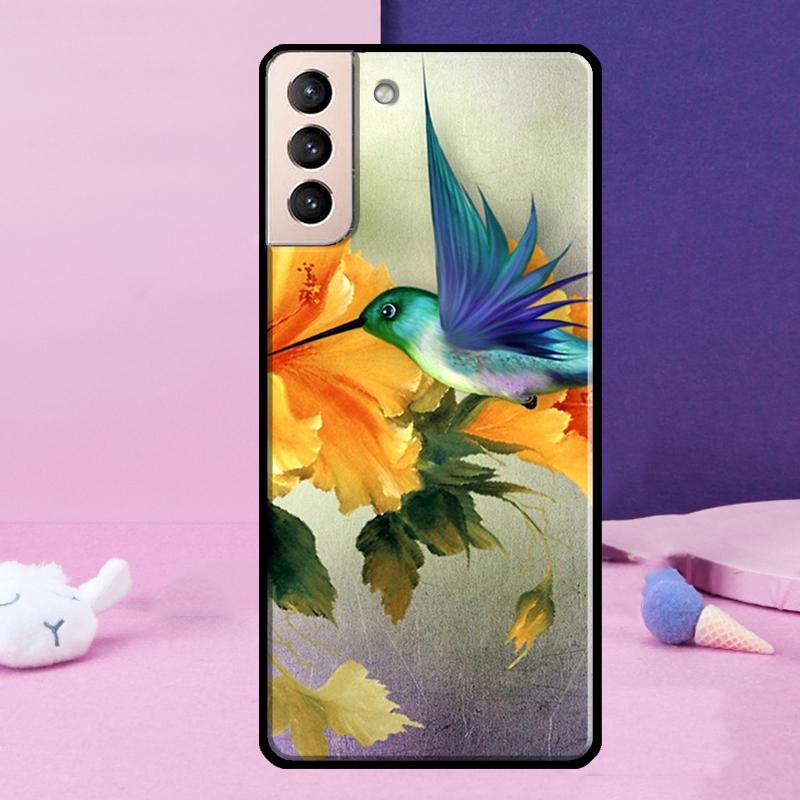 Hummingbird Phone Case For Samsung Galaxy S25 Ultra S24 Ultra S9 S10 S20 S21 S22 Plus S23 S24 FE Cover