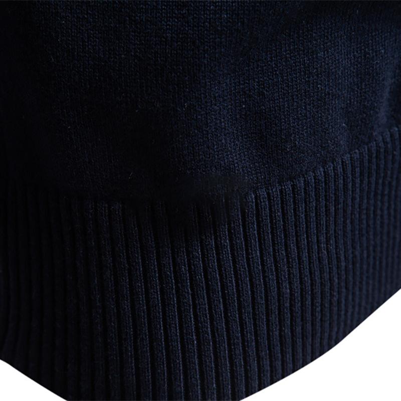 Polo Ralph Lauren 2025 Autumn and Winter Embroidery New Business Stand Collar Men's Pure Cotton Sweater, High-quality Casual Half Zipper Men's Top