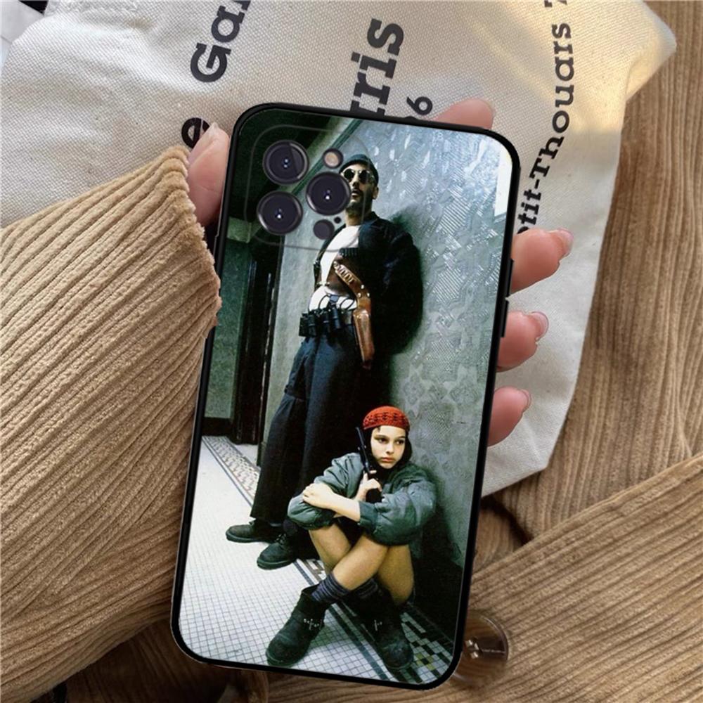 

Film Leon The Professional Phone Case For iPhone 15 14 11 12 13 Mini Pro XS Max Cover 6 7 8 Plus X XR SE 2020 Funda Shell iPhone XS