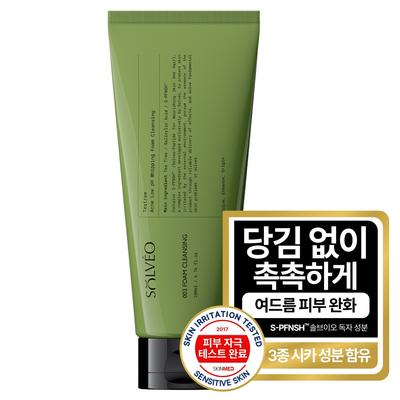 Solveo Tea Tree Acne Mildly Acidic Whipping Cleansing Foam 200ml Skin Hypoallergenic