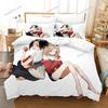 Shaman King Personality 3D Printing Bedding Set Cartoon Anime Adult Kid Bedroom Duvet Cover Sets Home Textiles Luxury Gift