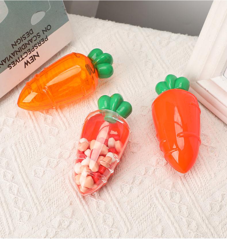 Carrot-Shaped Nail Art Storage & Easter Gift Box