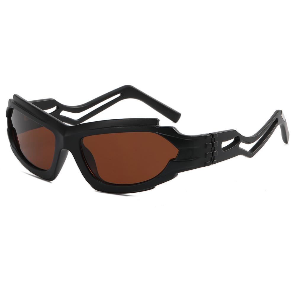 Superhot Eyewear 11417 Fashion 2023 Irregular Steampunk Shades Sporty Y2K Sunglasses