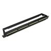 CAT6 24 Ports Network Patch Panel Supports 10G Ethernet RJ45 Network Patch Panel for 19in Standard
