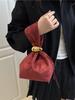 Niche Women's 2025 Trendy Autumn/Winter Retro High-End Bucket Bag