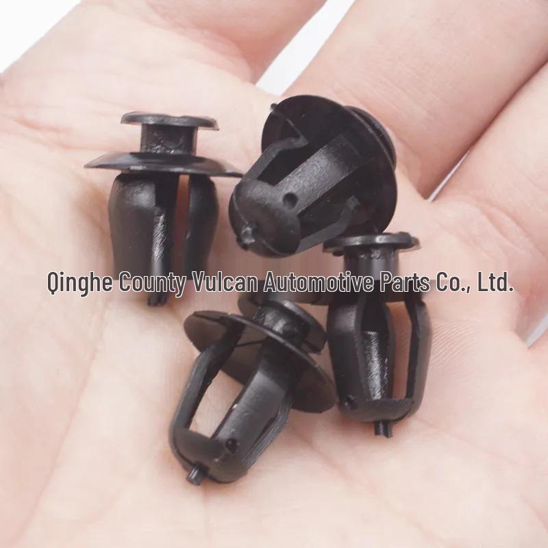 Peugeot Door Panel Fasteners: 10.5mm Black POM Trim Clips