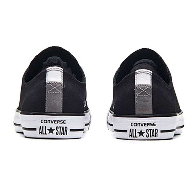 Converse All Star Comfortable Minimalist Low Top Canvas Shoes Unisex Sneakers Charcoal-Black 159614C