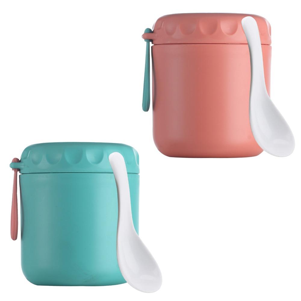 Wide Mouth Soup Container Leakproof Sealed Lid Thermal Cup Lightweight Food Canister Office Lunch