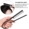 Hold Tongs Tools Hair Styling Salon Comb Hairdressing Smooth Tool Hair Straighten