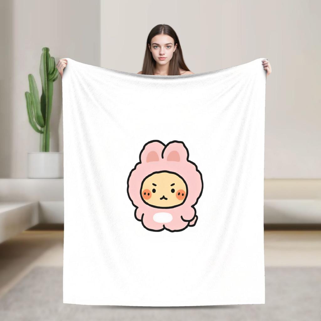 Cute M-Manggom Blanket Super Soft Throw Blanket Winter Adults Home Decor Camping Bedspread