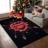 Football Club Rug Ideal for Reading Room, Multi-purpose Office Chair Sofa Carpet, Anti-slip Printed Home Area Rug