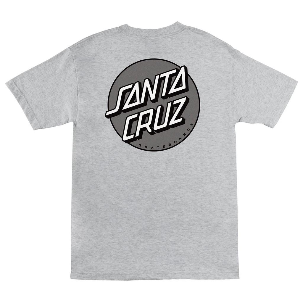 Santa Cruz Skateboards Hemd Andere Punkte Sportgrau Ton in Ton