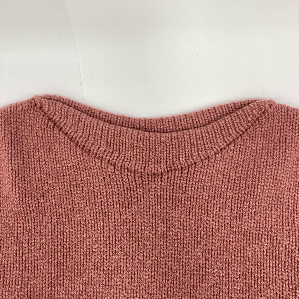 BOTTEGA VENETA 458918 Pink cashmere knit tops 38 pinkUsed