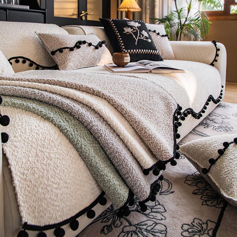 Special-Shaped Sofa Cushion  New Four-Season Universal Non-Slip One-Piece Irregular Sofa Seat Cushion Cover