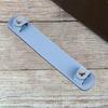 Portable PU Leather Bag Strap Decompression Pads Wide Snap Bag Handle Fixing Clip All-match Korean Style Outdoor