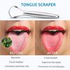 2Pack Tongue Scraper,304 Surgical Stainless Steel Tongue Cleaner for Both Adults and Kids, Professional Reduce Bad Breath Metal Tongue Scrapers