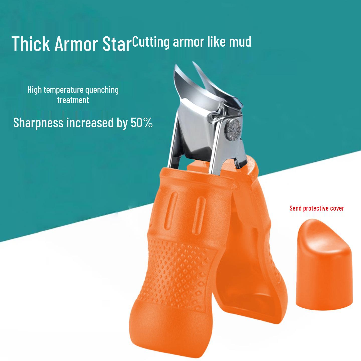 Flat-Edge Nail Clippers & Manicure Set: Stainless Steel Nippers, Special Scissors, Mini Folding Clippers