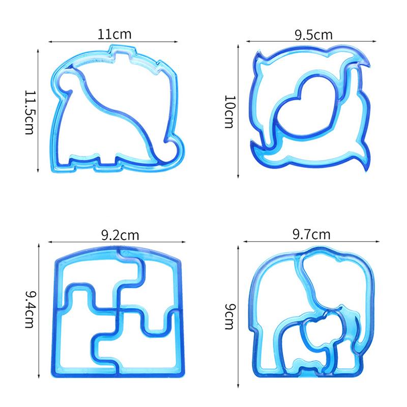 Sandwich Cutters Mould Food Toast Bread Mold Cute Baking Children Lunch Cutter
