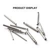 Fishing Rod Tip Top Fishing Rod Tip Stainless Steel Fishing Rod Tip Tip Swivels 360 Degrees Leash Pole Fishing Tools Equipment