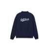 GOXO Golf Rubber Woven Half Zip For Men Navy