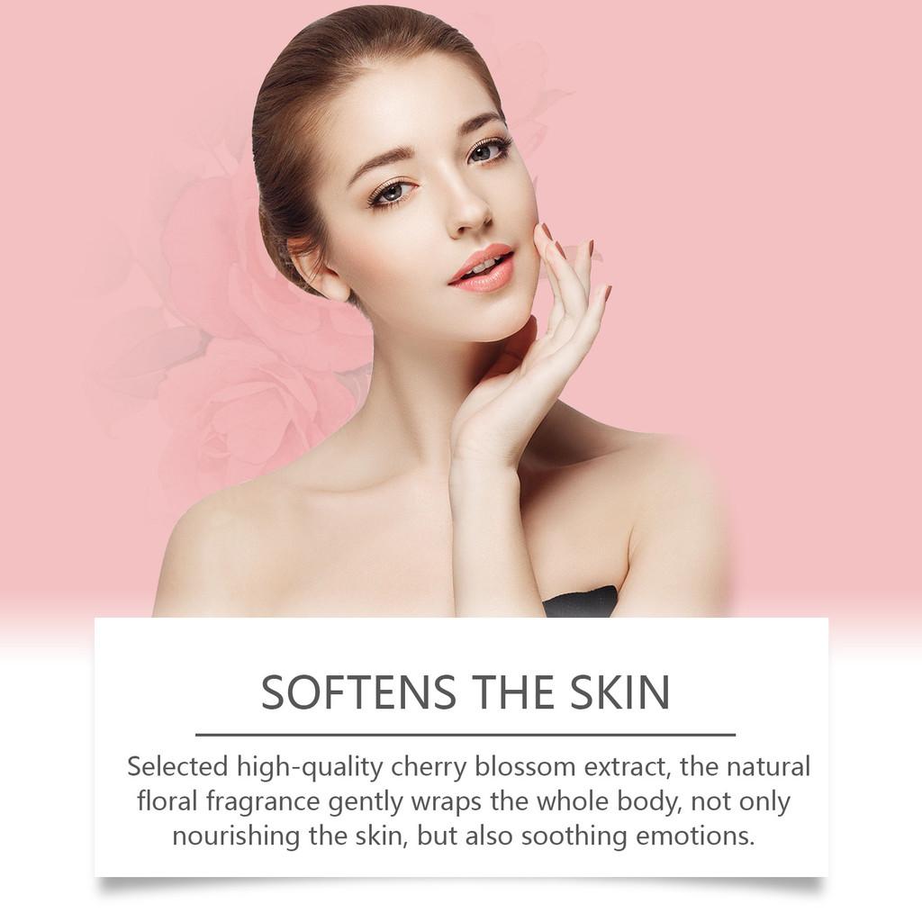 Eelhoe Cherry Blossom Body Care Set Gentle Hydrating Nourishing Moisturizer For Skin