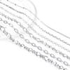DIY Stainless Steel 304 & Titanium Steel Fine Chain for Keychains, Advertising Display, Bags, and Jewelry.