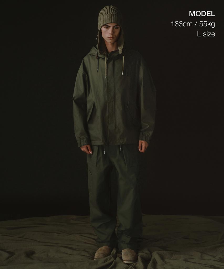 Musinsa Standard Oversized M-51 Crop Field Jacket [Khaki]