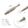 1 Stück Chirurgenstahl Professioneller Push-In-Spritzentyp Quad Prong Kleiner Perlenhalter Greiferkugelfänger Körperpiercing-Werkzeug