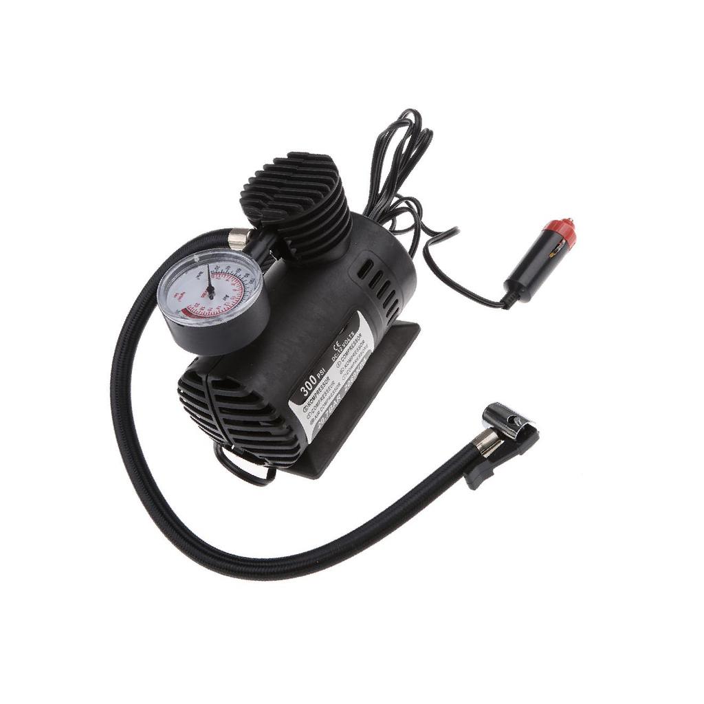 Portable Mini Tire Inflator Air Compressor DC 12V Car Auto Pump