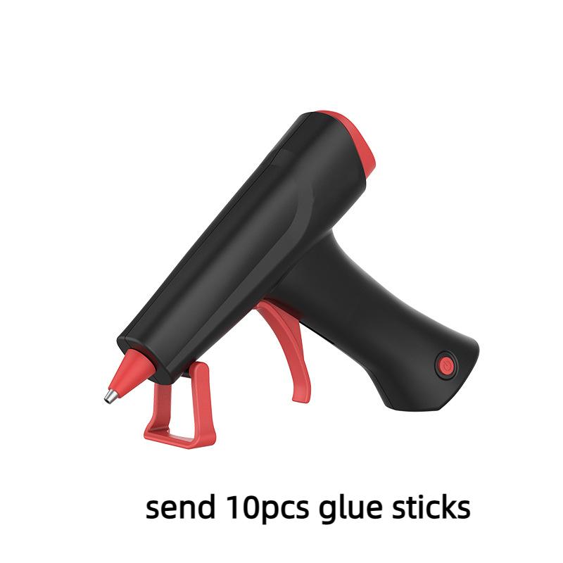 20W Mini wiederaufladbare Typ kabellose Heißschmelzklebepistole Haushalts-Industriepistolen Handwerkzeuge DIY Kunst Zuhause Schnelle Reparaturen Handwerk
