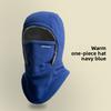 Men's and Women's Autumn and Winter Outdoor Cold Protection, Face and Neck Protection Integrated with Thick Velvet Riding Windproof Face Mask