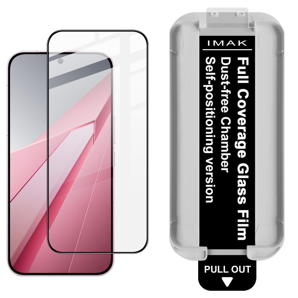 For OPPO K15 Pro Plus 5G Glass IMAK Dust-free Cabin Full-screen Tempered Glass Film Supports Fingerprint Unlock
