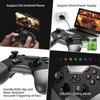 Bluetooth-Controller für Switch/PC/iPhone/Android/Apple Arcade MFi-Spiele/TV/Steam, Pro Wireless Game Controller(Schwarz mit Clip)