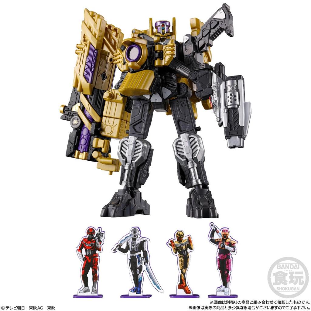Bandai Super Space Sheriff Gavan Infinity Kit 03 Express Gabarion Ramune Candy Toy [BOX Set/1 Piece]