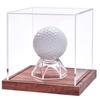 AT19-Golfball-Aufbewahrungsbox Klare Acryl-Mehrzweck-Transparente Vitrine für Baseball-Sammlung
