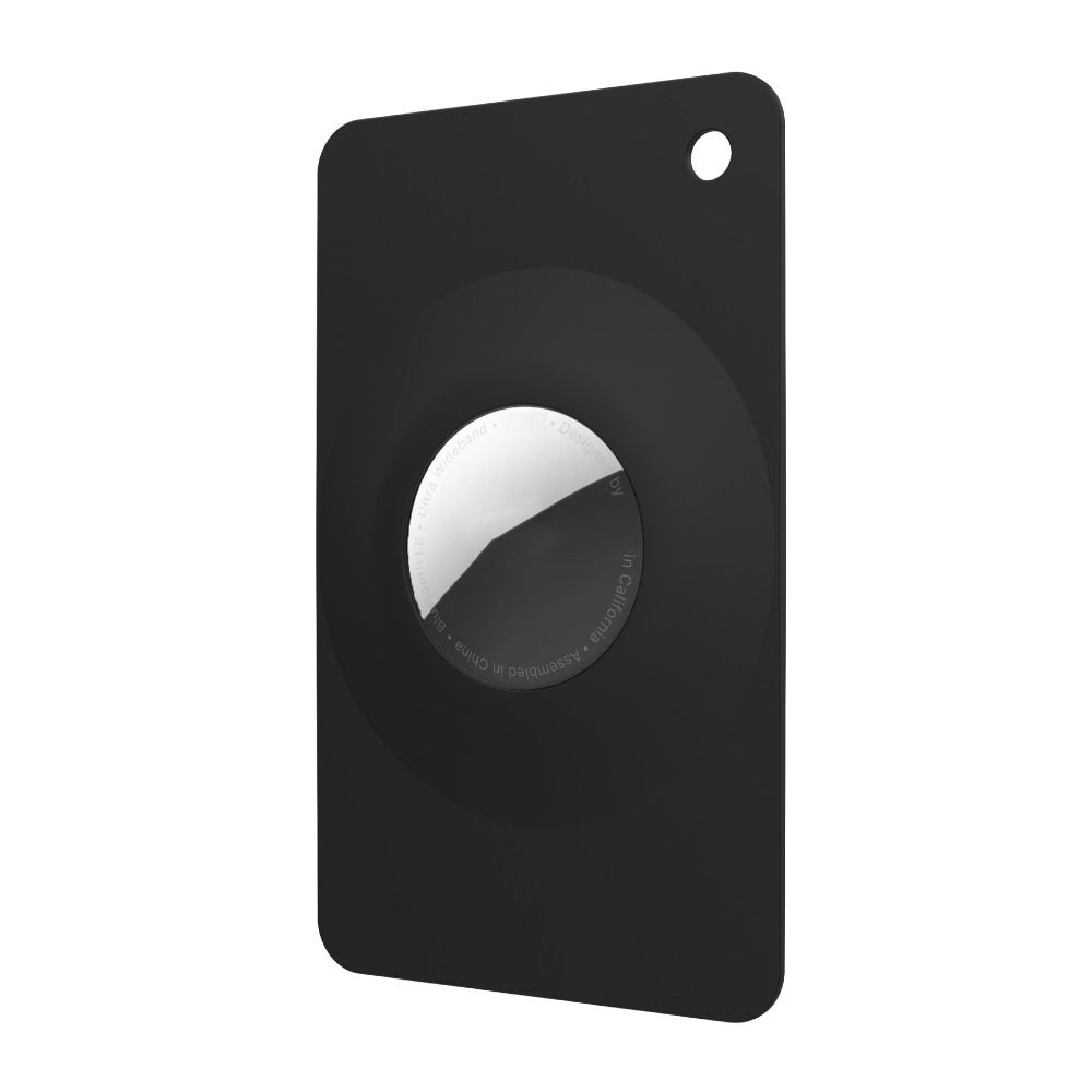 

Протиковзкий тримач для карток, захищений від втрати, вставка-локатор, чохол-трекер для карток для Apple Airtag, робочі картки чорний