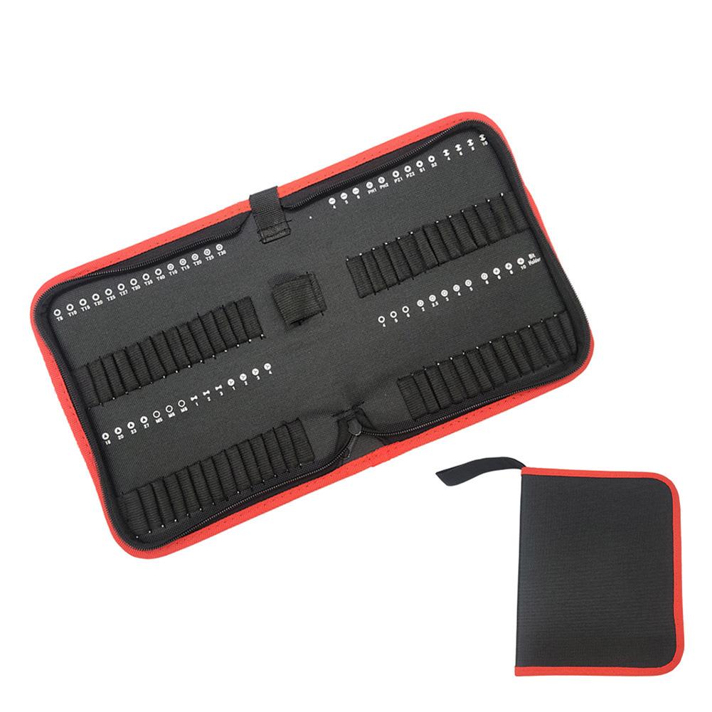 1 Stück Bohrer-Organizer-Tasche 24/30/55 Bohrer-Steckplätze zur Aufbewahrung Oxford-Gewebe Werkzeugtasche Etui Halter Beutel mit Reißverschluss Werkzeugaufbewahrung