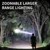 Rechargeable Telescopic LED Headlight Outdoor Wearable Strong Light for Night Riding And Fishing - Adjustable Focus