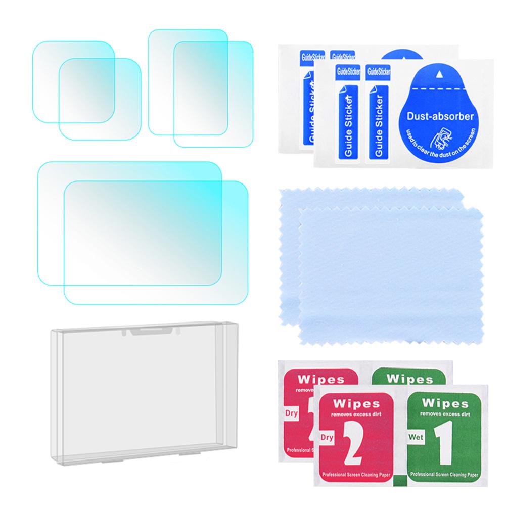 1/2 sada krytu obrazovky z tvrzeného skla Clear Ultra Screen Protector+Protektor objektivu+Fólie na přední obrazovku pro fotoaparát GoPro Hero 13 Black