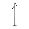 Metal Floor Lamp 2xGU10 Black IP20